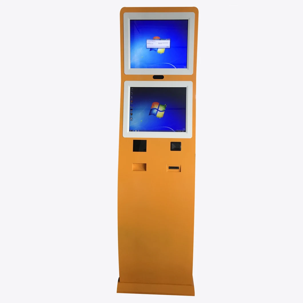 Airport Card Issuing Kiosk with Passport Reader Registration Kiosk, Hotel Self Check in Kiosk