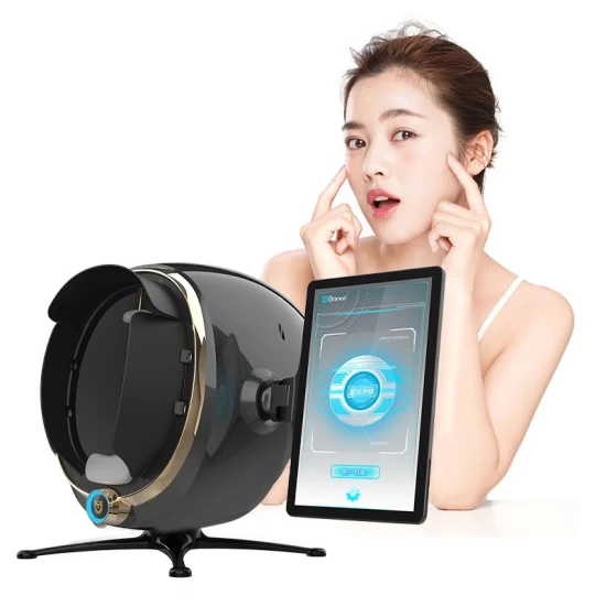 Новая профессиональная цифровая камера для сканирования лица 4D 8D Smart Magic Mirror Scanner Анализатор тестов кожи лица Анализ Visia для лица Косметическое оборудование